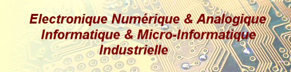 lectronique numrique analogique informatique microcontrleur